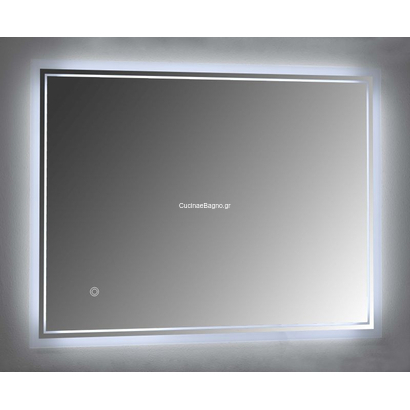 Gloria Duetto Nova 70x90 Καθρέπτης Μπάνιου LED 67-7090