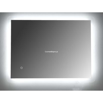 Gloria Nora Led Καθρέπτης 90x70 Μπάνιου Touch 77-0143