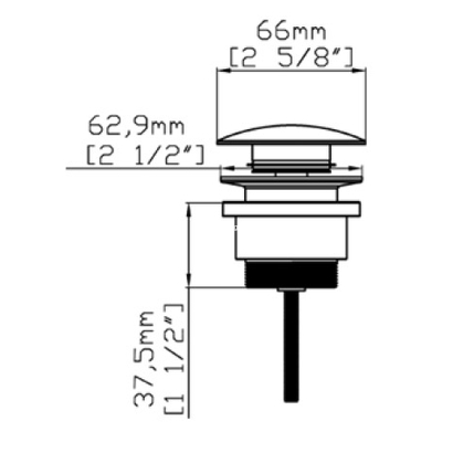 Karag Βαλβίδα Νιπτήρα Λευκό Ματ G9800-AW BIANCO OPACO
