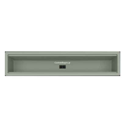 Elleci Dialogo C86 Sage Green 86x18 Βοηθητική Γούρνα για Νεροχύτη Dialogo 360