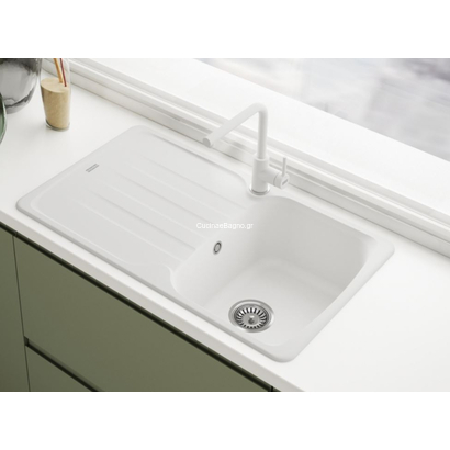 Franke Lina L Standard Polar White Μπαταρία Κουζίνας 115.0728.479