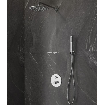 Joan Brass Pattern 24668-BP-SET Σετ Μπαταρίας Εντοιχισμού