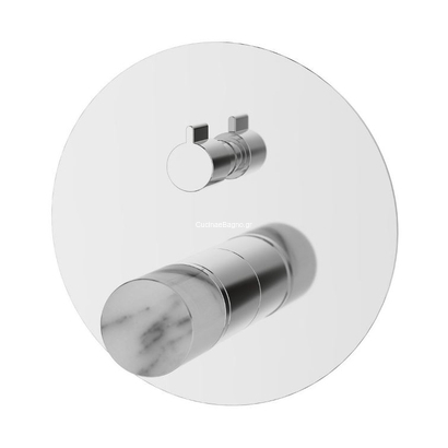 Joan Marmo Bianco Μίκτης Ντους Εντοιχισμού 4 Δρόμων 24668-425A-MB