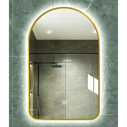 Gloria Kamara Led Καθρέπτης 50x80 Μπάνιου Touch 77-0081