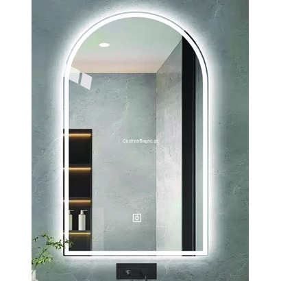 Gloria Kamarina Led Καθρέπτης 50x80 Μπάνιου Touch 77-0591