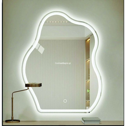 Gloria Cresina Led Καθρέπτης 60x80 Μπάνιου Touch 77-0771