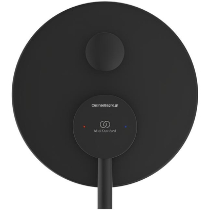 Ceraline Ideal Standard Μείκτης Εντοιχισμού 2 Οδών Μαύρος A6939XGMB