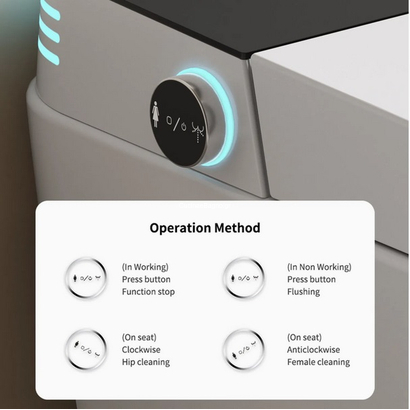 Tema La Diva Smart Ηλεκτρονική Λεκάνη 68cm Με Κάλυμμα Soft Close