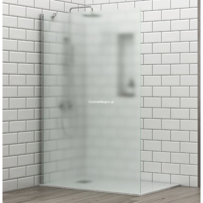 Karag S-28F ALTO ICY 70x200 Σταθερό Κρύσταλλο Ντουζιέρας ΜΑΤ Χρωμέ