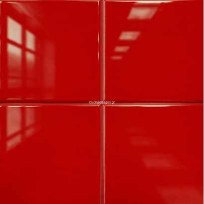 Red Glossy 20x20 Πλακάκι Κόκκινο Γυαλιστερό
