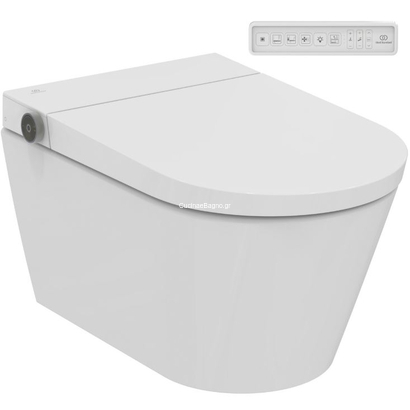 Ideal Standard i.Life E 61 cm Ηλεκτρονική Λεκάνη Κρεμαστή Rimless Με Κάλυμμα Soft K875501