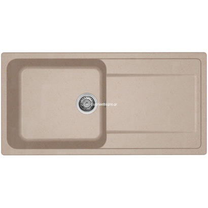Elleci Life 480 Avena 100x50 Νεροχύτης Γρανίτης