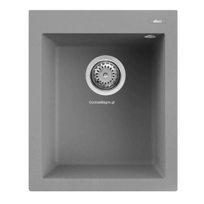 Elleci Quadra 100 Titanium 41x50 Νεροχύτης Γρανίτης