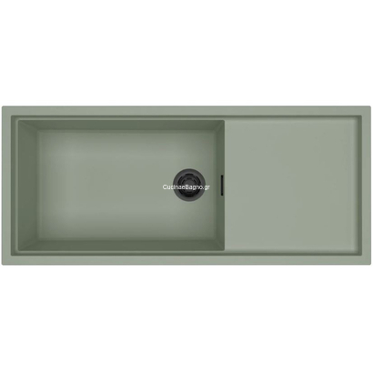 Elleci Sintesi 510 Sage Green 116x50 Νεροχύτης Γρανίτης KERATEK