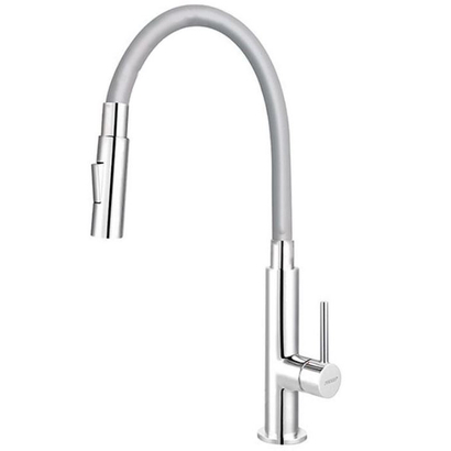 Ferro ZUMBA SLIM Μπαταρία Κουζίνας Με Εύκαμπτο Σπιράλ Γκρι BZA43S-12