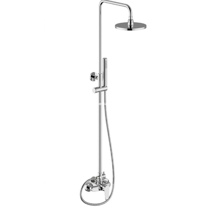 Teorema Velvet Στήλη Με Μπαταρία Ντουσιέρας Χρωμέ 112040V