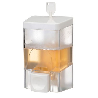 Gloria Domo Dispenser Τοίχου Λευκό 350ml 17-9202