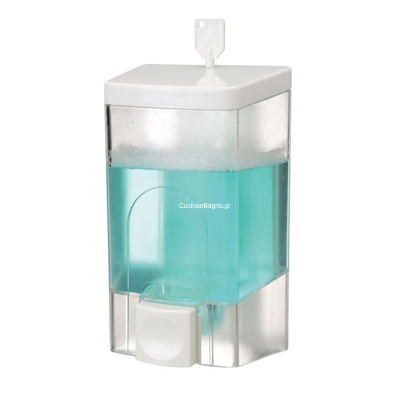 Gloria Domo Dispenser Τοίχου Λευκό 700 ml 17-9203