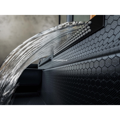 Sanitec 108045 Multi 80x45 Inox Black Νεροχύτης