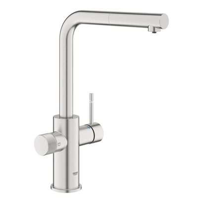 Grohe Blue Pure Minta 30590DC0 Supersteel Μπαταρία Κουζίνας Ντους Φίλτρου