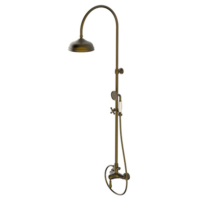 Teorema Tiffany Bronze Στήλη Ντουζιέρας Ρετρό Με Μπαταρία 3215342