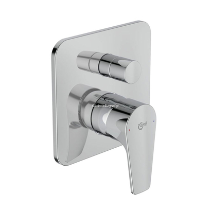 Ideal Standard CERAFINE D Εντοιχιζόμενη Μπαταρία Λουτρού 2 Ροών Πλήρης A7189AA