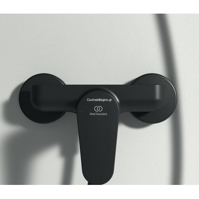 Ideal Standard Cerafine O Nuovo Silk Black Μπαταρία Ντουζιέρας Σώμα BC499XG