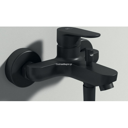 Ideal Standard Cerafine O Nuovo Silk Black Μπαταρία Λουτρού Πλήρης BC706XG