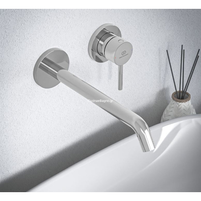 Ideal Standard CERALINE NUOVO Μπαταρία Νιπτήρα Επίτοιχη 22 cm BD848AA