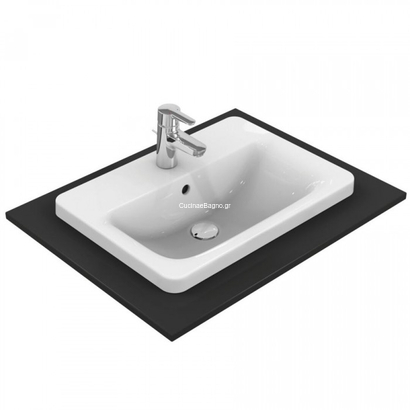 ID.Standard 58x43 Connect Rectangular Νιπτήρας Ένθετος E504401