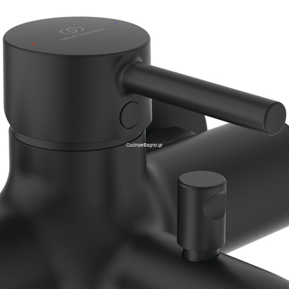 Ideal Standard CERALINE Silk Black Μπαταρία Λουτρού Πλήρης BC270XG