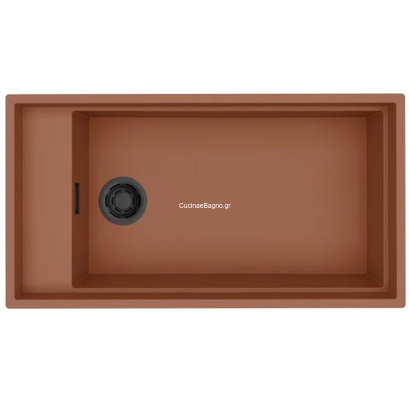 Elleci Dialogo 360 Clay 86x46 Νεροχύτης Γρανίτης KERATEK