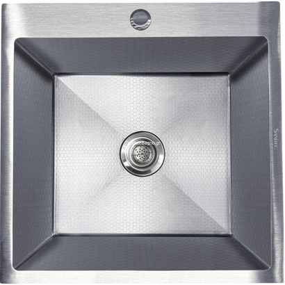 Sanitec 5050HS Vision Honey Comb 50x50 1V Νεροχύτης Ανοξείδωτος