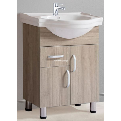 Έπιπλο Μπάνιου Momento Zebra 60x43 Gloria set-0125
