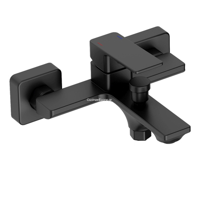 KARAG Delos Nero Μπαταρία Λουτρού Μαύρη Σώμα FW41C299-1BL