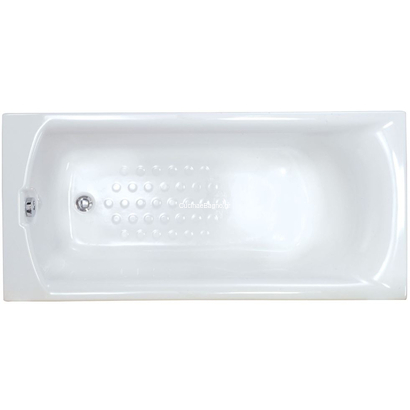 Sanitec 552 Rosa 170x70 Ευθύγραμμη Ακρυλική Μπανιέρα