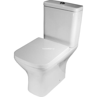 Gloria Suite Square 60x36 Λεκάνη Με Καζανάκι ΧΠ/ΠΣ set-0267