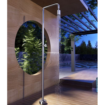 Στήλη Ντους Εξωτερικού Χώρου Inox IMEX POOL GPP001/AC