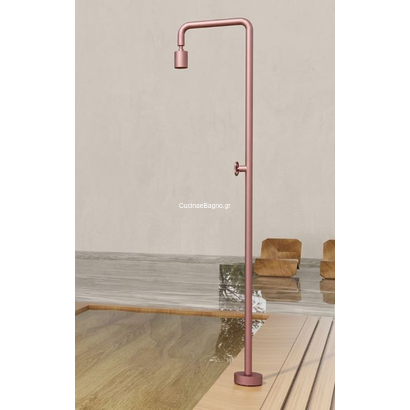 Στήλη Ντους Εξωτερικού Χώρου Inox Rosa Mat IMEX POOL GPP001/ACL