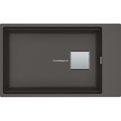 Franke Kubus 2 KNG 110-62 Slate Grey 76x46 Νεροχύτης Υποκαθήμενος 125.0719.571