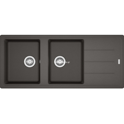 Franke Basis BFG 621-116 Slate Grey Νεροχύτης 116x50 114.0719.558