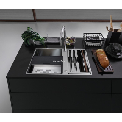 Franke Box Center BWX 220 Νεροχύτης Inox 86x51 127.0579.559