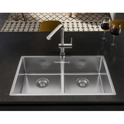 Franke Box BXX 220/120-34-34 Νεροχύτης Inox 74x45 127.0370.188