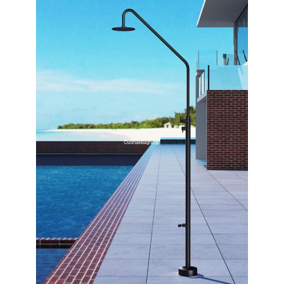 Στήλη Ντους Εξωτερικού Χώρου Inox Black Mat IMEX DAKOTA GPD003/ANG