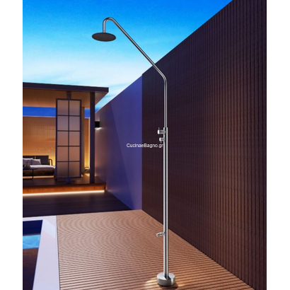 Στήλη Ντους Εξωτερικού Χώρου Inox IMEX DAKOTA GPD003/AC