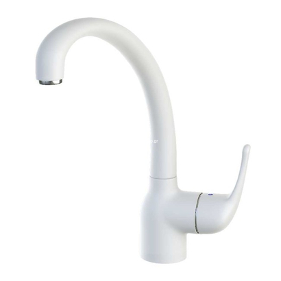Sanitec Jolla White Classic Μπαταρία Κουζίνας