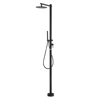 Στήλη Ντους Αναμεικτική Εξωτερικού Χώρου Inox Black Mat IMEX KANSAS GPK012/ANG