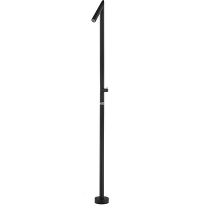 Στήλη Ντους Εξωτερικού Χώρου Inox Black Mat IMEX OKLAHOMA GPO011/ANG
