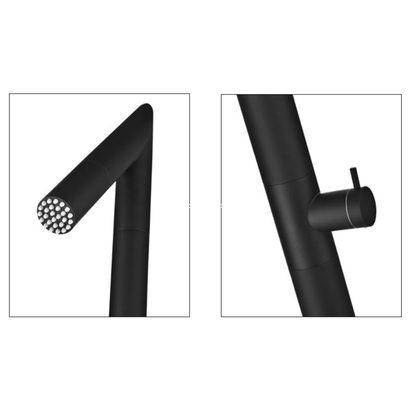 Στήλη Ντους Εξωτερικού Χώρου Inox Black Mat IMEX OKLAHOMA GPO011/ANG