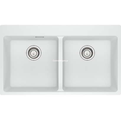 Franke Maris MRG 620-39-39 Polar White Νεροχύτης 86x50 114.0738.179